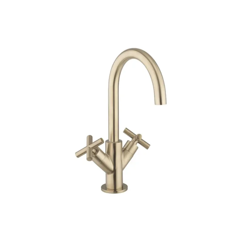 Crosswater MPRO Crosshead Basin Mono Brushed Brass product image - Image 4