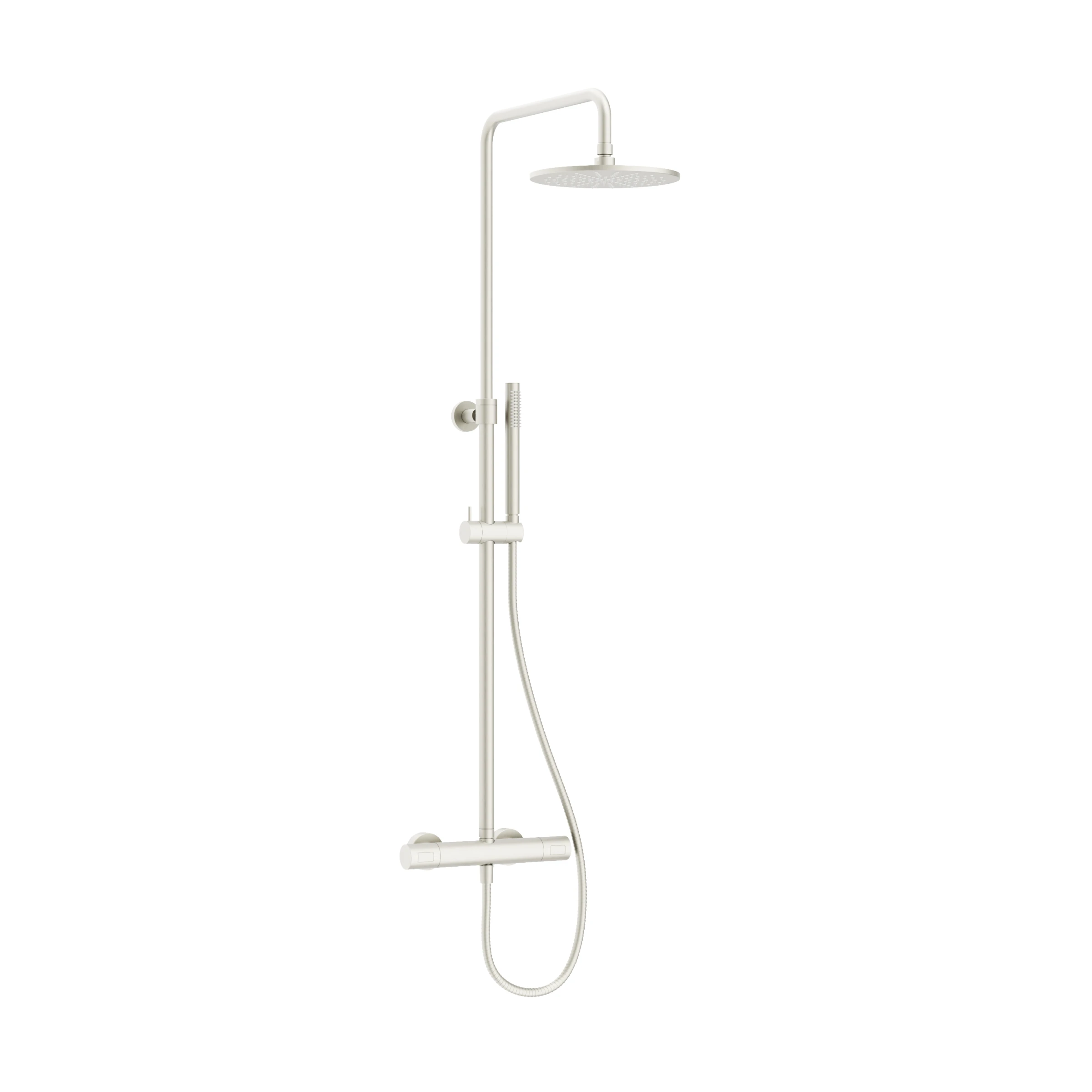 Crosswater Central Multifunction Exposed Shower Brushed Nickel