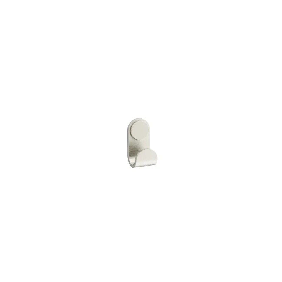 Crosswater Velo Robe Hook Brushed Nickel product image - Image 3