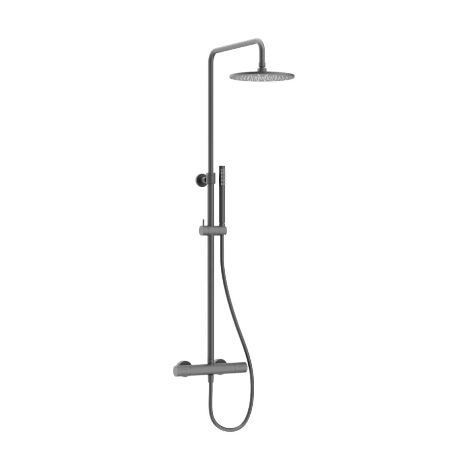 Crosswater Central Multifunction Shower Slate detail view - Image 2