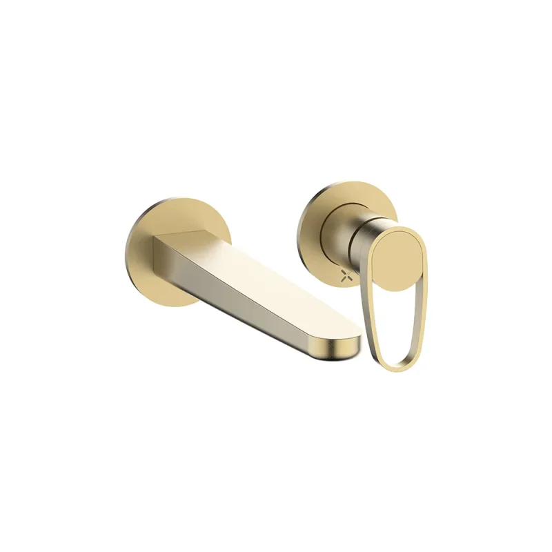 Crosswater Lazo 2 Hole Basin Set Brushed Brass product image - Image 3