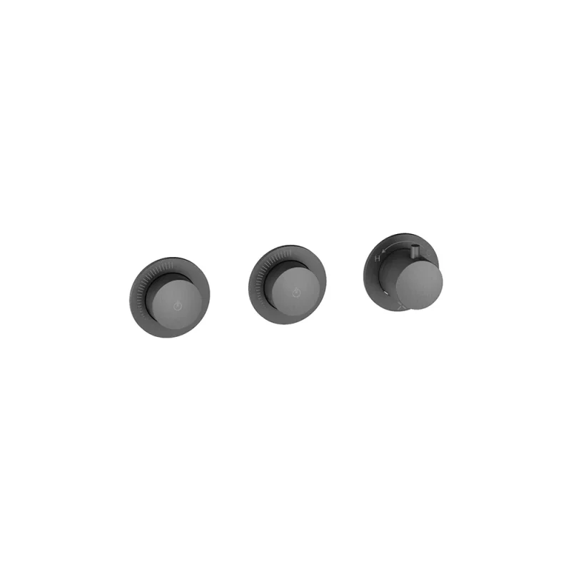 Crosswater Module Mrpo Push 2 Outlet Trimset Slate product image - Image 3