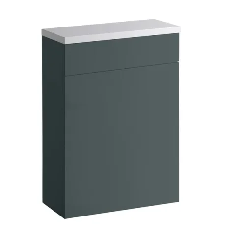 Roper Rhodes 600mm Back To Wall Flat Fronted Wc Unit And Worktop - Juniper Green product image - Image 2