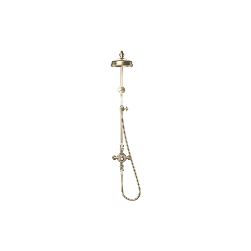 Crosswater Belgravia Exposed Shower Valve With Kit Brushed Brass product image - Image 3