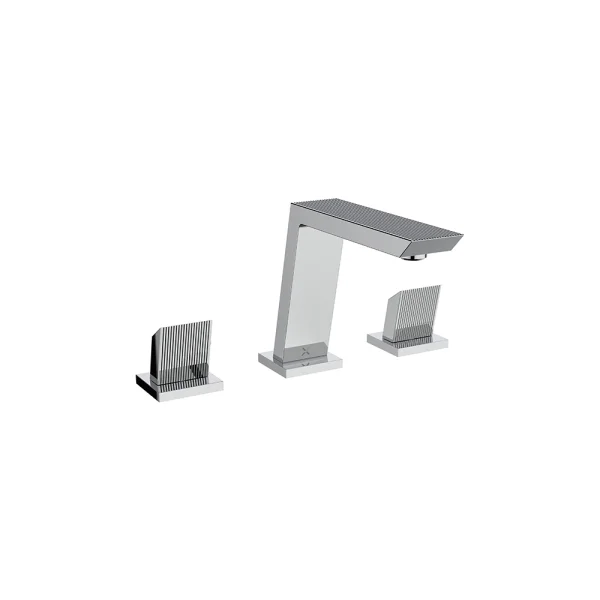Crosswater Limit 3 Hole Basin Set Chrome