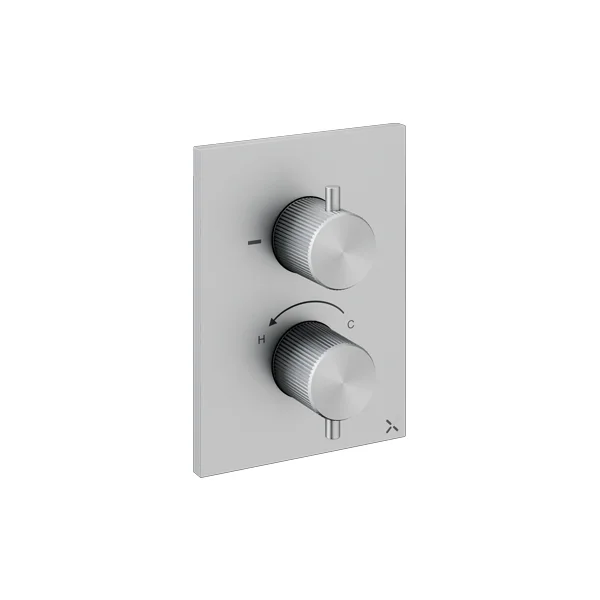 Crosswater Crossbox 3ONE6 1 Outlet Trim & Levers Stainless