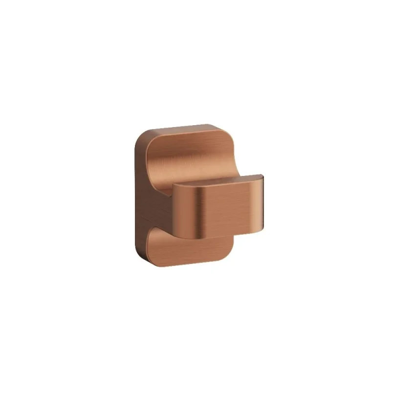 Crosswater Rotar Robe Hook Brushed Bronze detail view - Image 2