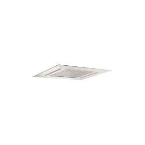 Crosswater Tranquil Recessed Shower Head with Waterfall & Chromotherapy 500mm Chrome