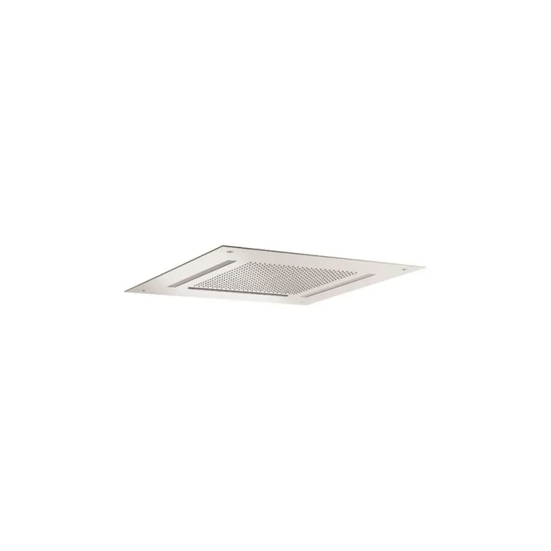 Crosswater Tranquil Recessed Shower Head with Waterfall & Chromotherapy 500mm Chrome product image - Image 3