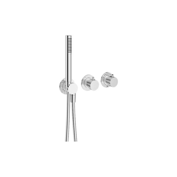 Crosswater Module MPRO 2 Control With Handshower Chrome - Trim and Levers Only