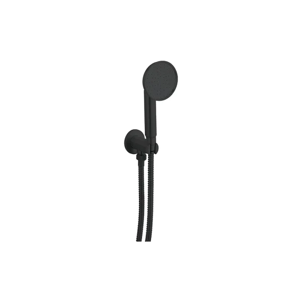 Crosswater MPRO Industrial Wall Outlet & Handset Carbon Black