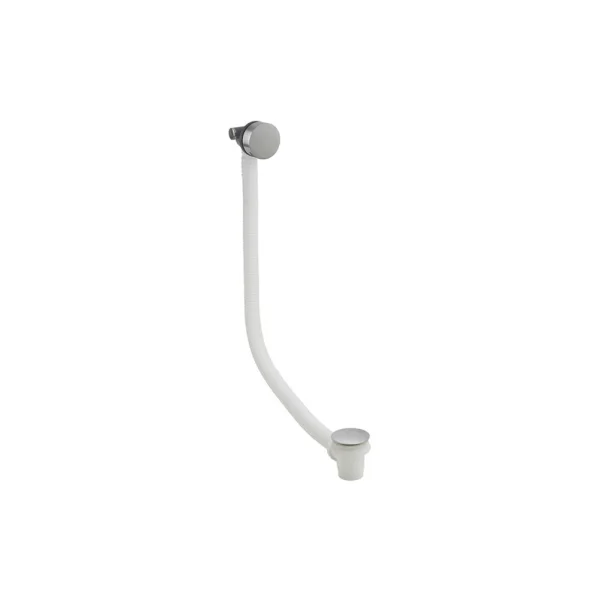 Crosswater 3ONE6 Bath Click Clack Waste Extended Stainless