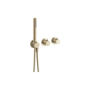 Crosswater Module Mpro 2 Control Trimset With Handshower Brushed Brass