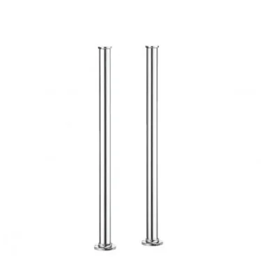 Crosswater Belgravia Floor Standing Legs Chrome detail view - Image 3
