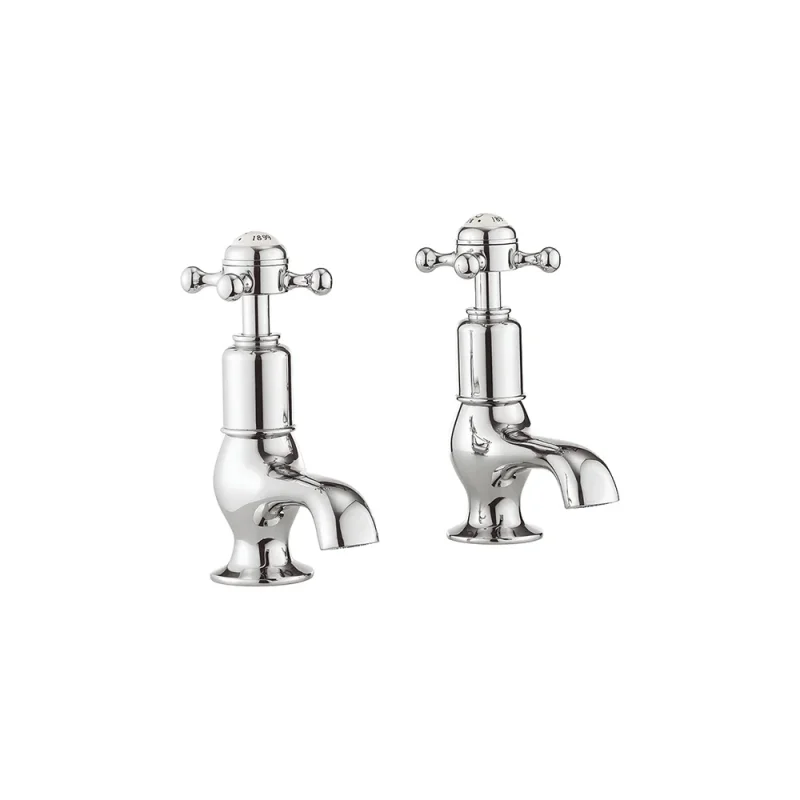 Crosswater Belgravia Crosshead Cloakroom Basin Tap No Waste Chrome product image - Image 1