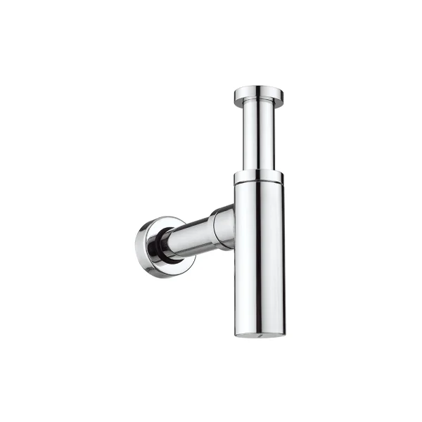 Crosswater Bottle Trap 400mm Pipe Chrome