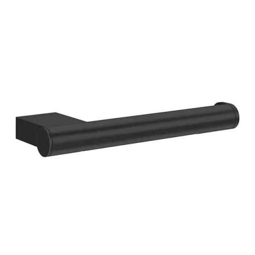 Crosswater Mpro Toilet Roll Holder Matt Black detail view - Image 2