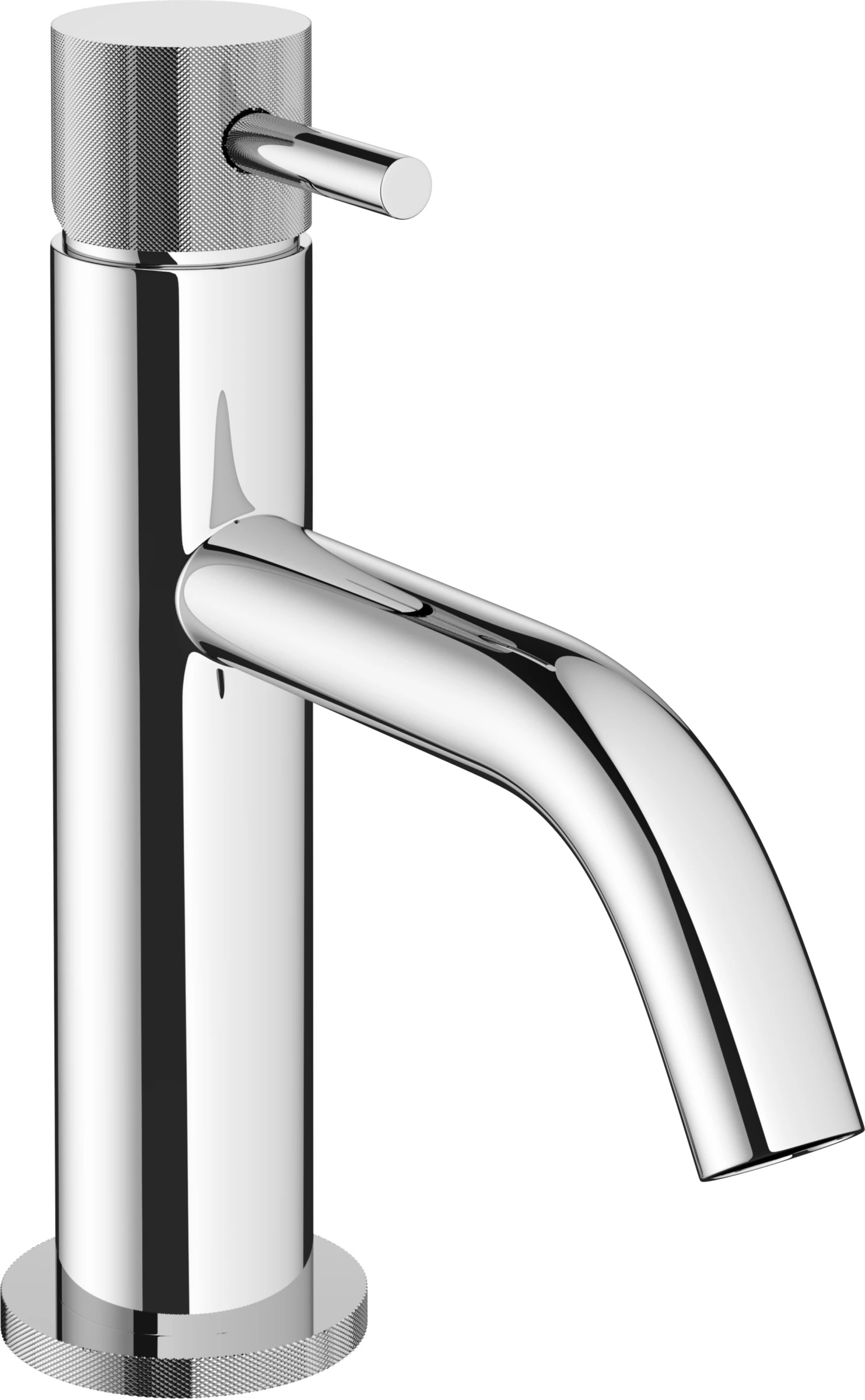Crosswater MPRO Basin Monobloc Knurled Chrome