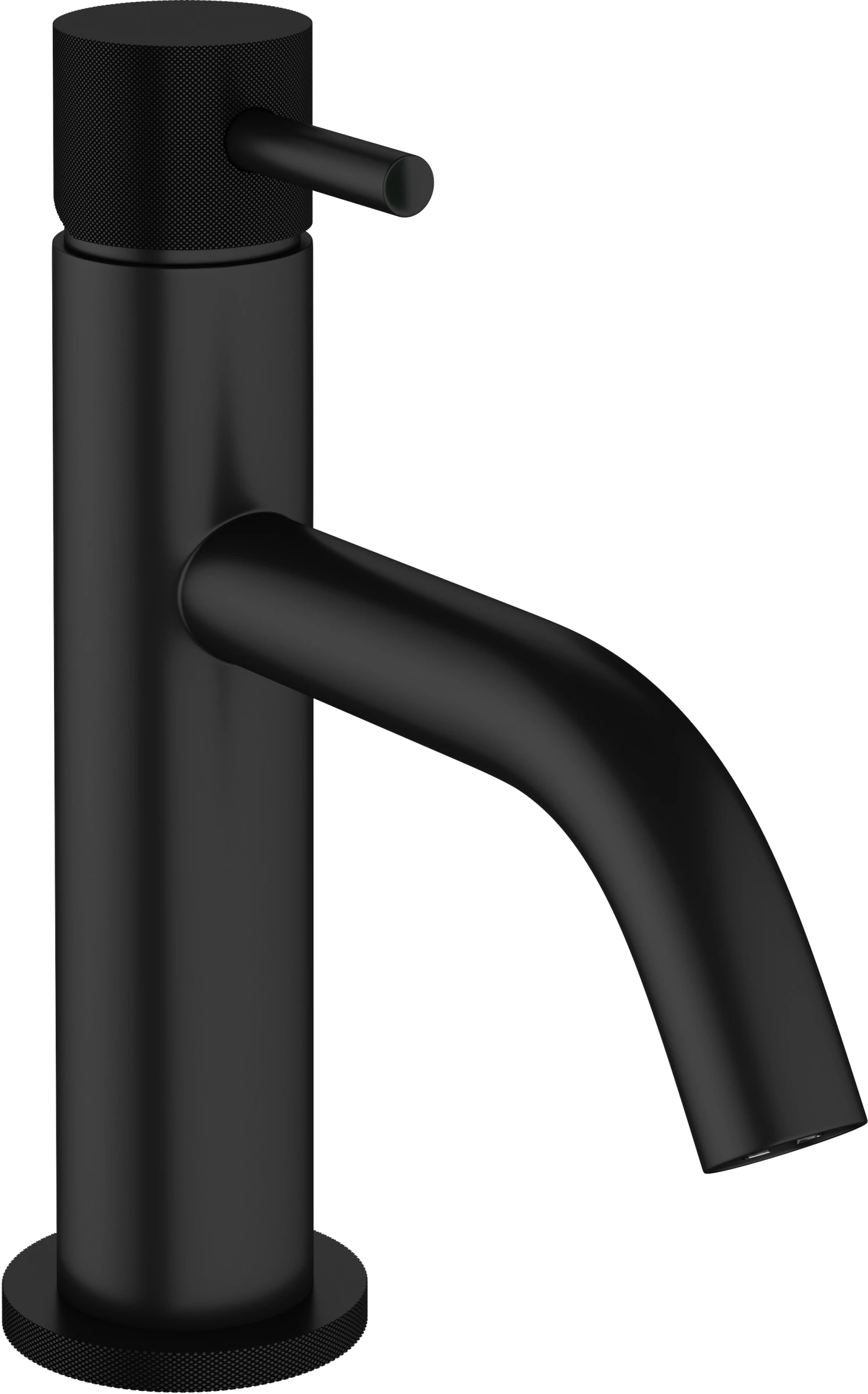 Crosswater MPRO Basin Monobloc Knurled Matt Black