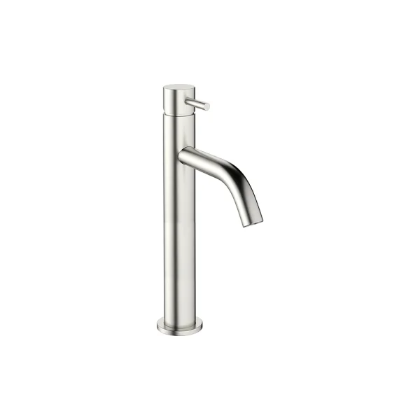 Crosswater MPRO Basin Tall Monobloc Brushed Nickel