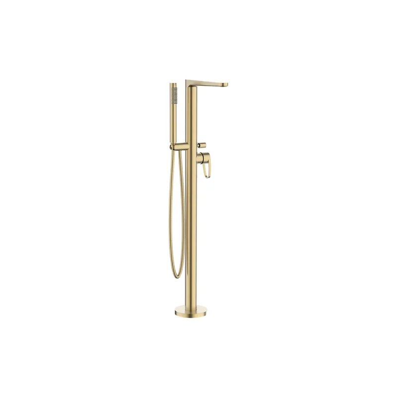 Crosswater Lazo Bath Shower Mixer Brushed Brass product image - Image 1