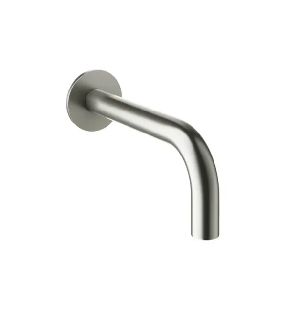 Crosswater MPRO Bath Spout Brushed Nickel detail view - Image 2