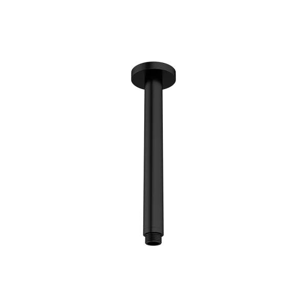 Crosswater Ceiling Shower Arm 200mm Matt Black