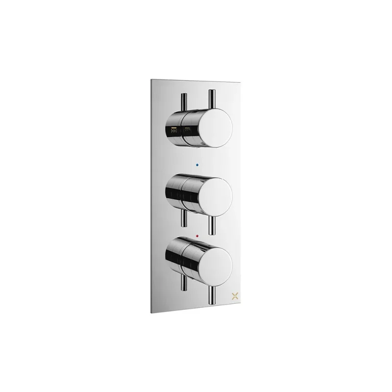Crosswater Mpro 3 Handle Trimset (must Be Paired With Wlbp2000r+) Chrome product image - Image 1