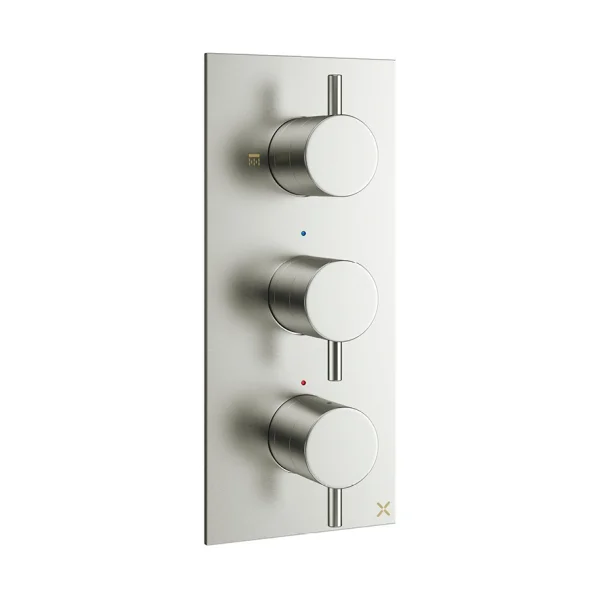 Crosswater Mpro 3 Handle Trimset (must Be Paired With Wlbp2000r+) Stainless Steel Effect