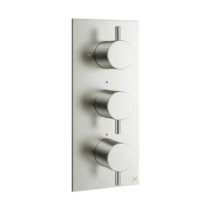 Crosswater Mpro 3 Handle Trimset (must Be Paired With Wlbp2000r+) Stainless Steel Effect