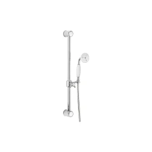 Crosswater Belgravia Slide Rail 600mm Handset Hose Chrome