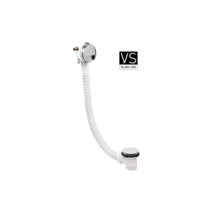 Crosswater Bath Extended Click Clack Waste with Filler 100cm Chrome