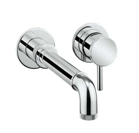 Crosswater MPRO Industrial 2 Hole Basin Set Chrome product image - Image 1