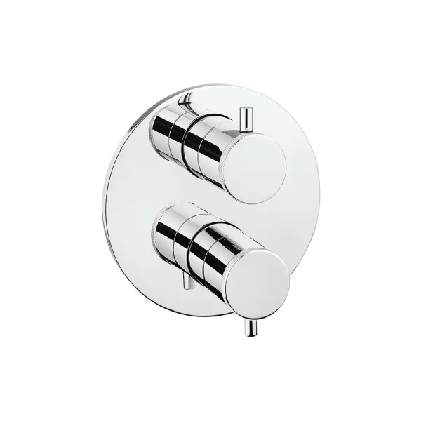 Crosswater Crossbox MPRO Industrial 1 Outlet Trim & Levers Chrome