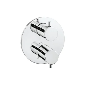 Crosswater Crossbox MPRO Industrial 2 Outlet Trim & Levers Chrome