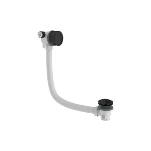 Crosswater MPRO Bath Click Clack Waste & Filler Matt Black
