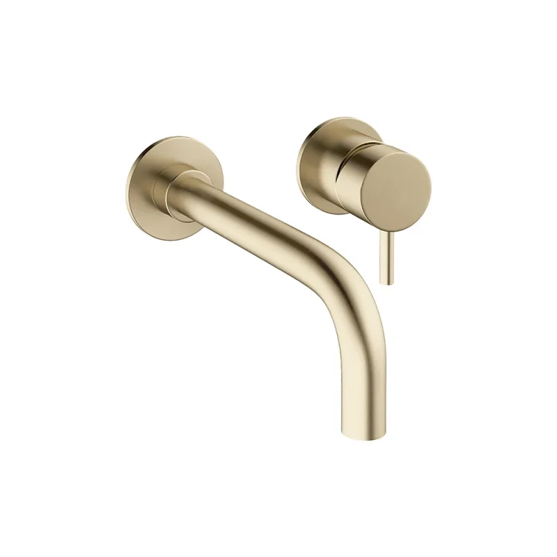 Crosswater MPRO Basin 2 Hole Set Brushed Brass product image - Image 2