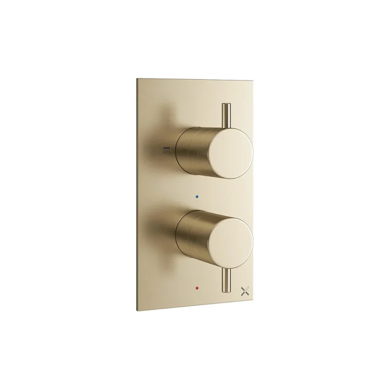 Crosswater Mpro 2 Handle Trimset (must Be Paired With Wlbp25x3r+) Brushed Brass product image - Image 1