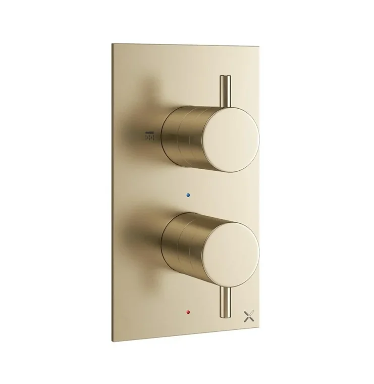 Crosswater Mpro 2 Handle Trimset (must Be Paired With Wlbp25x3r+) Brushed Brass detail view - Image 2