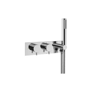 Crosswater Mpro 2 Handle Trimset With Handset & Hose (must Be Paired With Wlbp25x31r+) Chrome