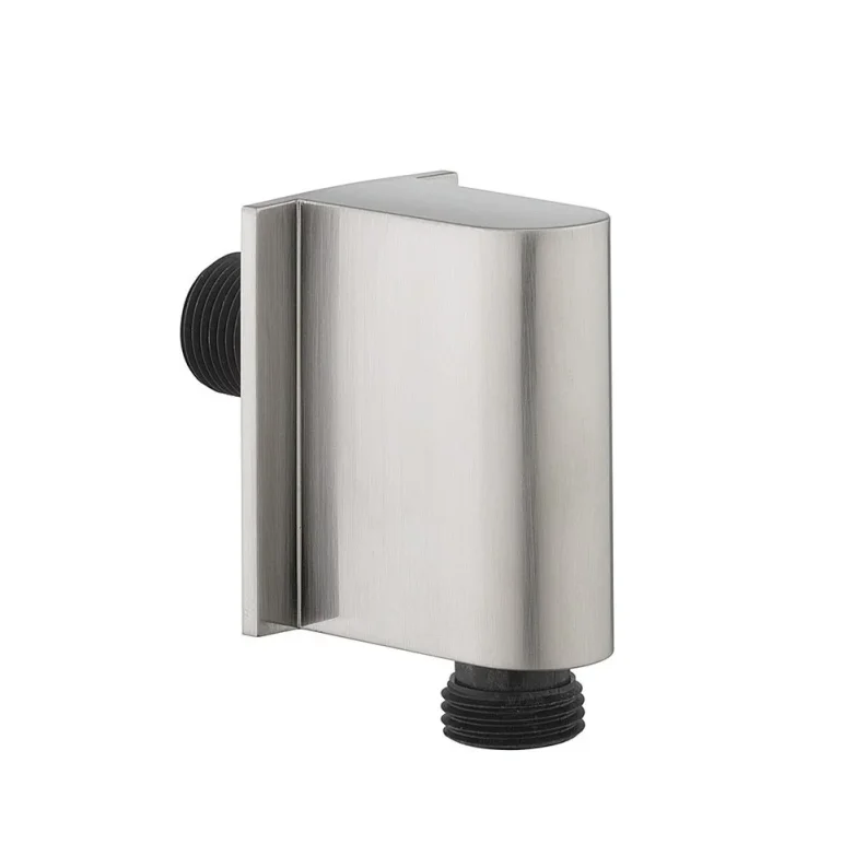 Crosswater MPRO Wall Outlet Brushed Nickel detail view - Image 2