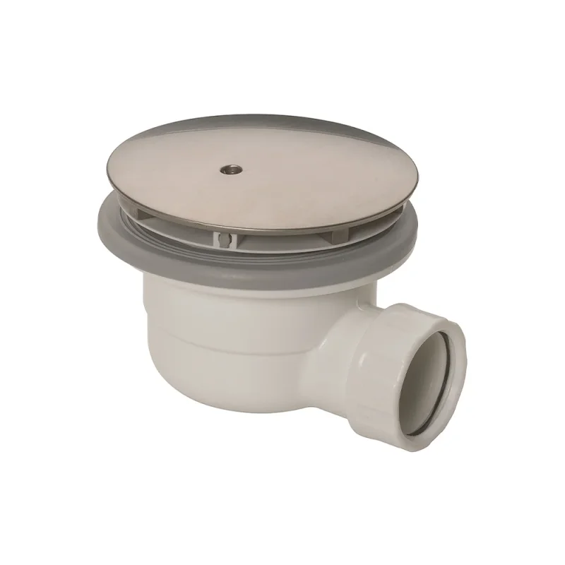Crosswater High Flow Shower Waste Brushed Nickel product image - Image 2