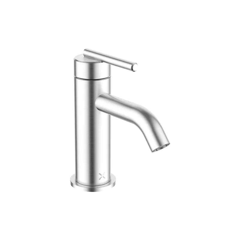 Crosswater 3ONE6 Lever Basin Mini Mono Stainless Steel product image - Image 2