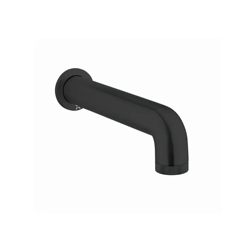 Crosswater Union Bath Spout 247mm Matt Black product image - Image 1