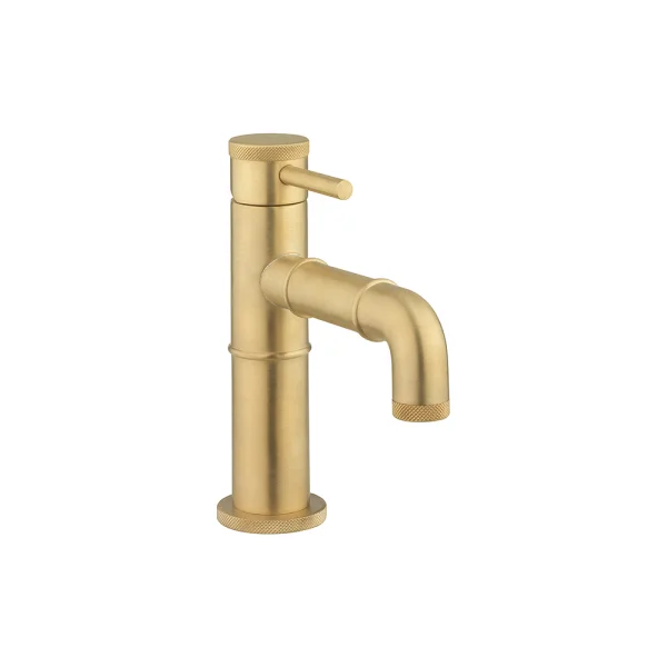 Crosswater MPRO Industrial Basin Monobloc without Waste Brushed Brass Unlaquered