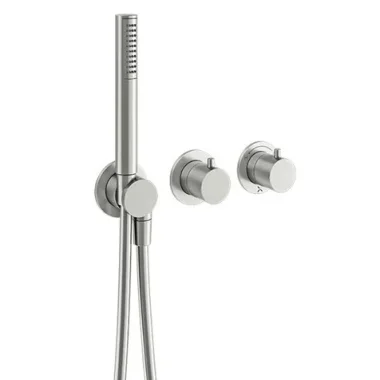 Crosswater Module Mpro 2 Control Trimset With Handshower Stainless Steel Effect detail view - Image 2