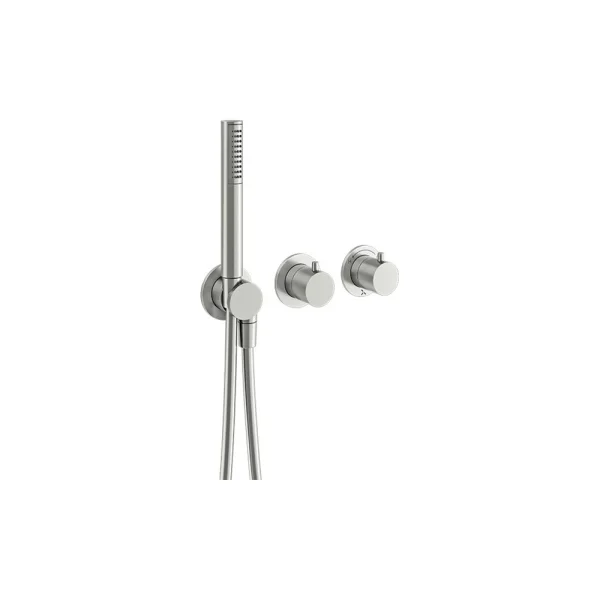 Crosswater Module Mpro 2 Control Trimset With Handshower Stainless Steel Effect