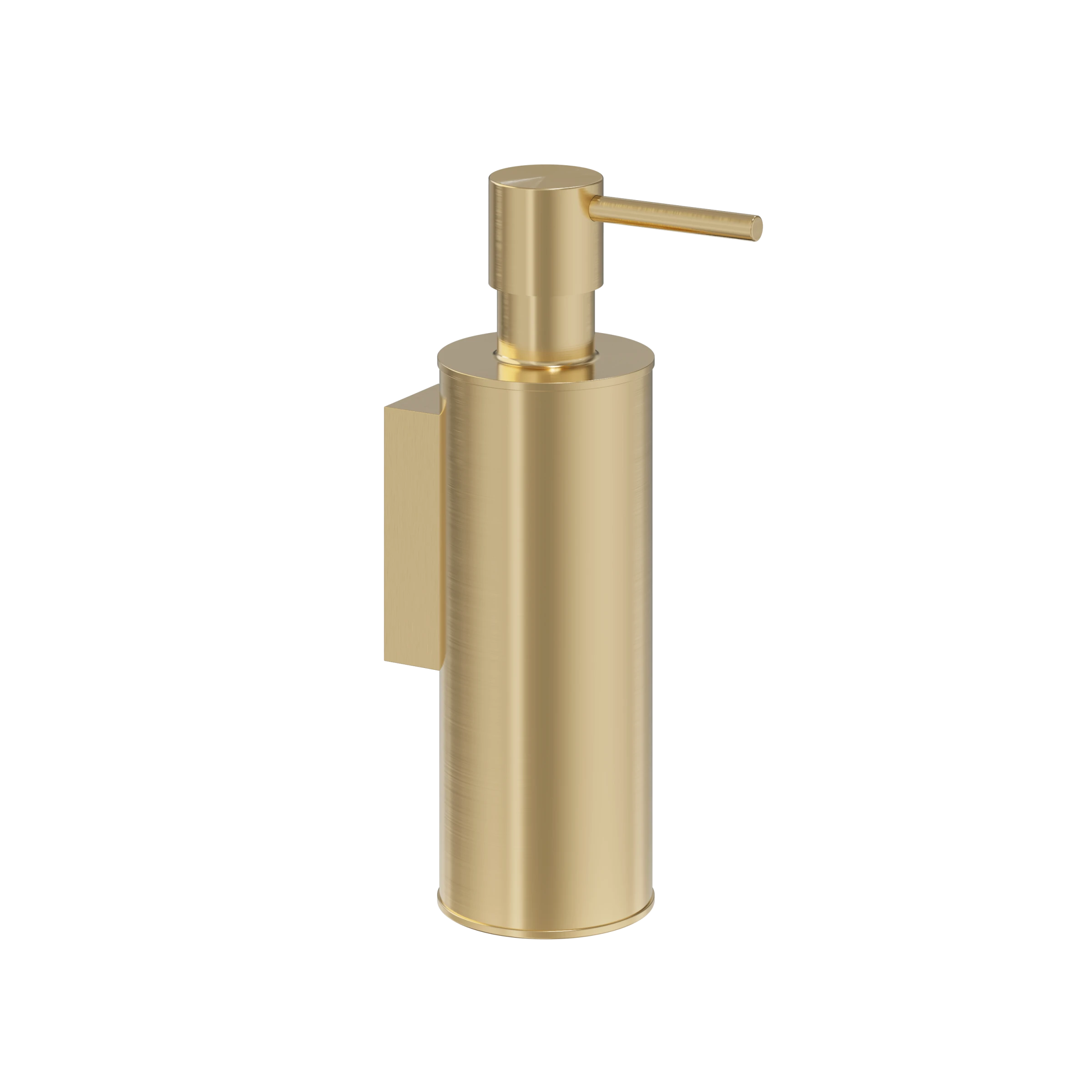 Crosswater MPRO Wall Soap Dispenser Brushed Brass