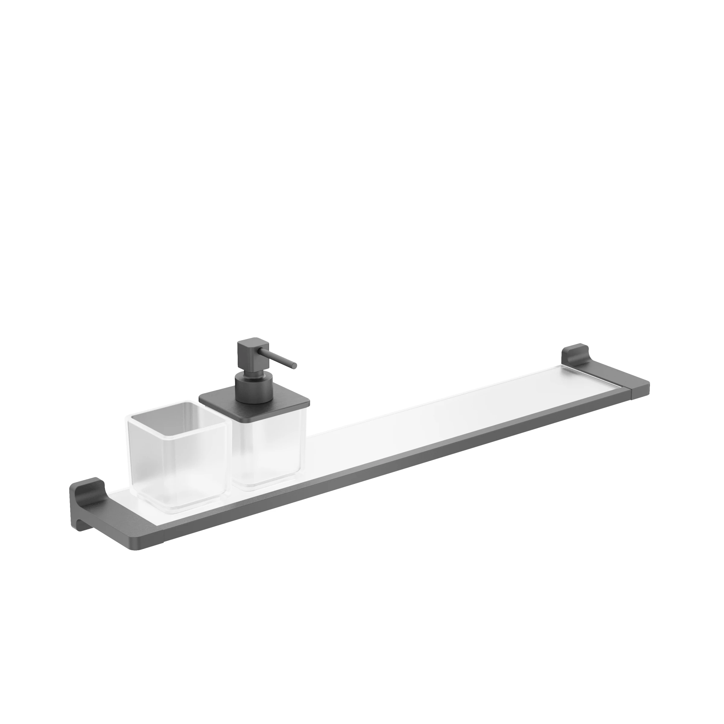 Crosswater Rotar Shelf 600mm Slate