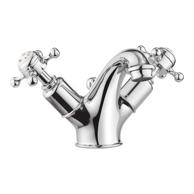 Crosswater Belgravia Crosshead Luxury Mono Mixer Chrome detail view - Image 3